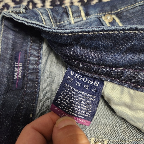 Vigoss Chelsea Straight Jean - Picture 5 of 9